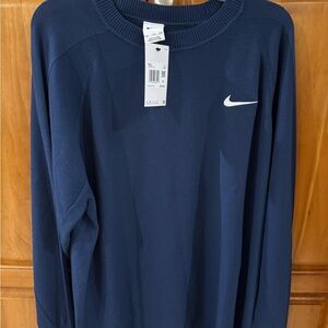 Nike Men's Deep Blue Crewneck Sweater